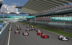 Largada em Sepang